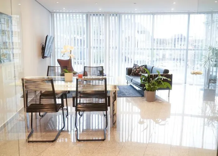 Daire Exklusive Stadtoase Design-wohnung - Panoramablick *